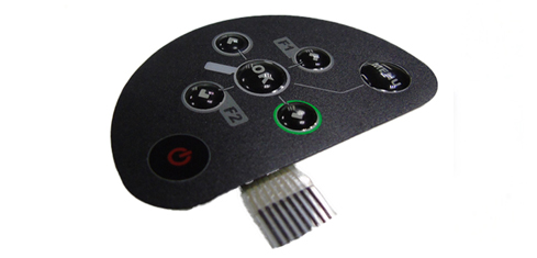  按鍵滴硬膠薄膜開關  DSC01150